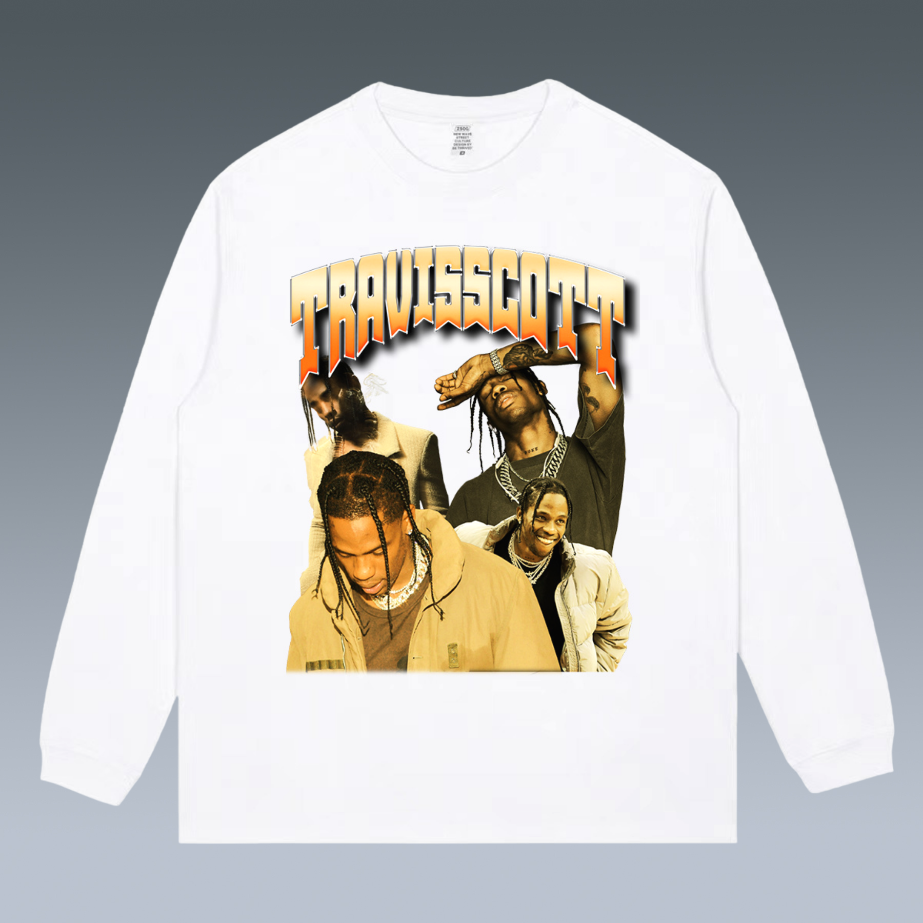 VINTAGE LONG SLEEVE TEE | TRAVIS SCOTT