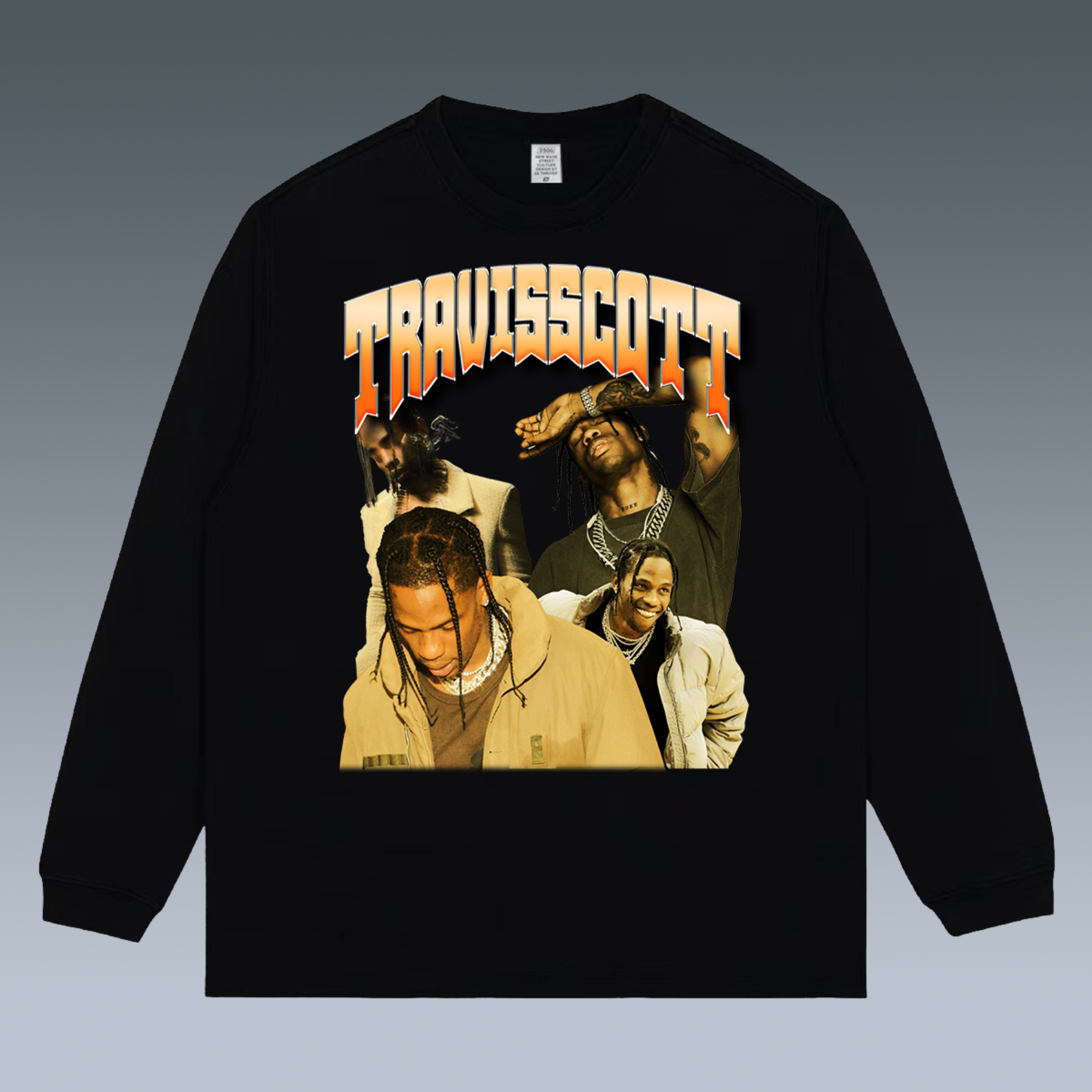 VINTAGE LONG SLEEVE TEE | TRAVIS SCOTT