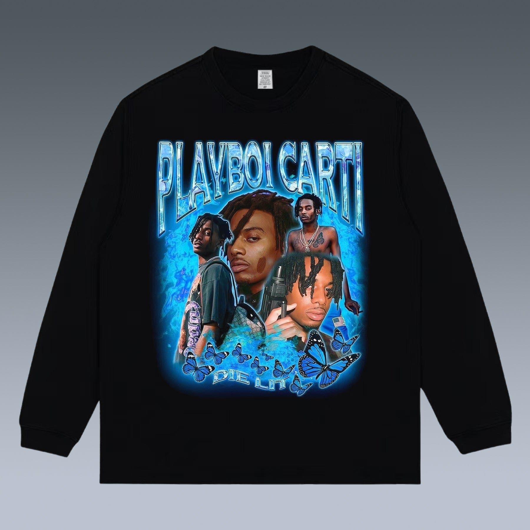 VINTAGE LONG SLEEVE TEE | PLAYBOI CARTI