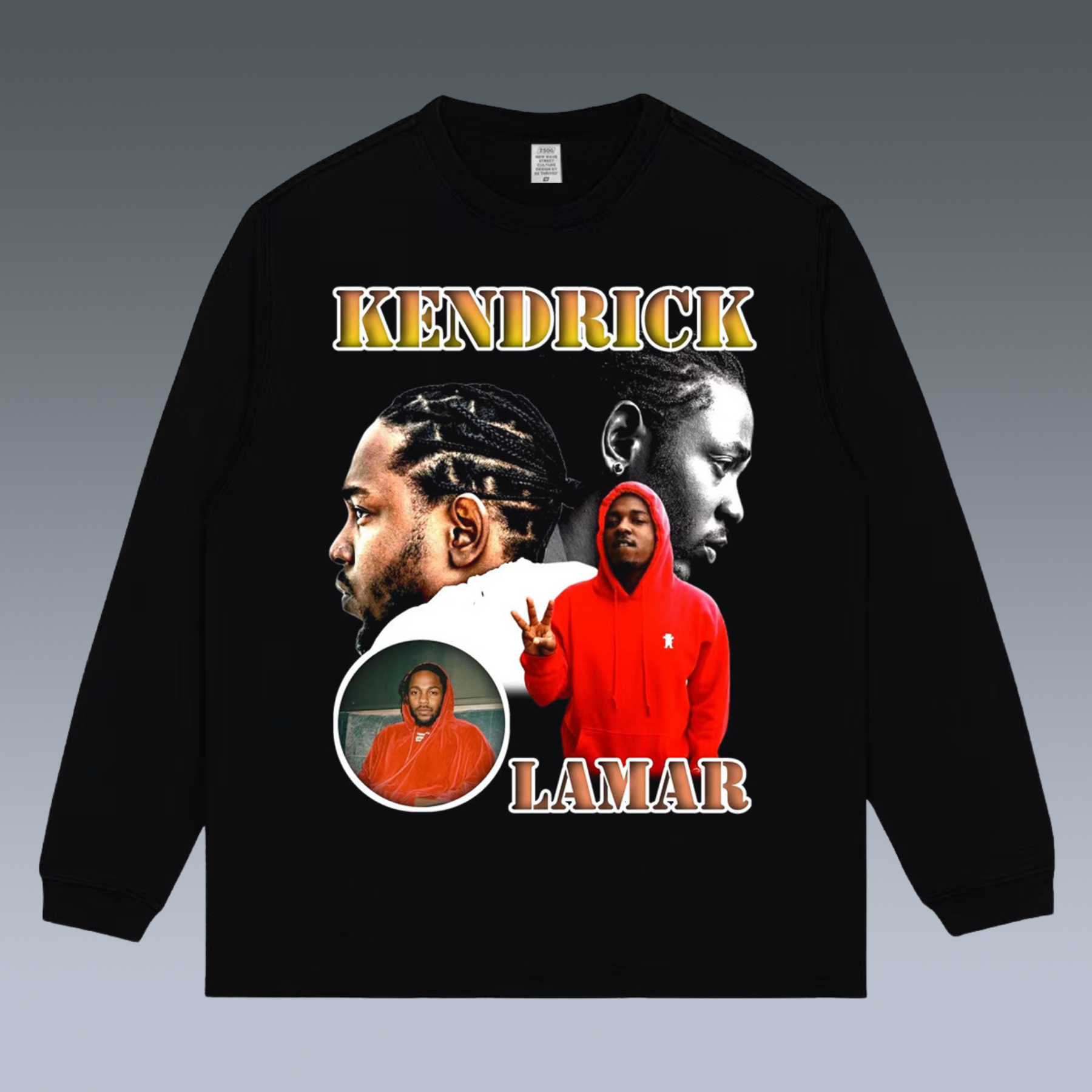 VINTAGE LONG SLEEVE TEE | KENDRICK LAMAR