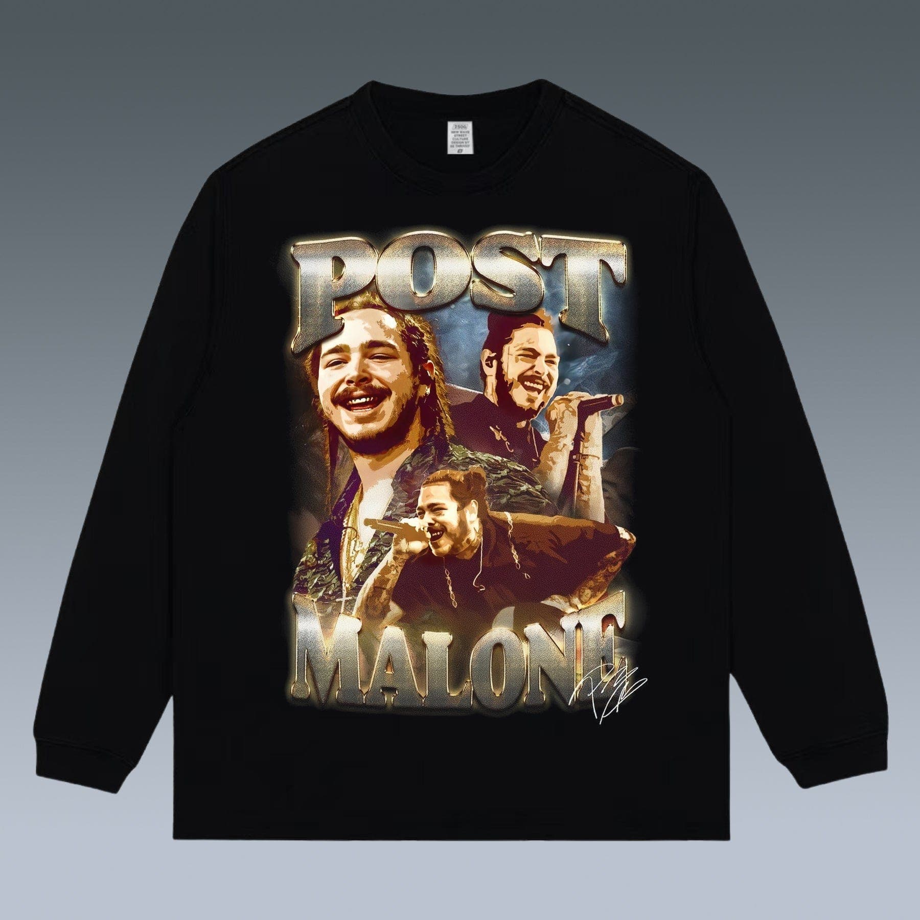 VINTAGE LONG SLEEVE TEE | POST MALONE