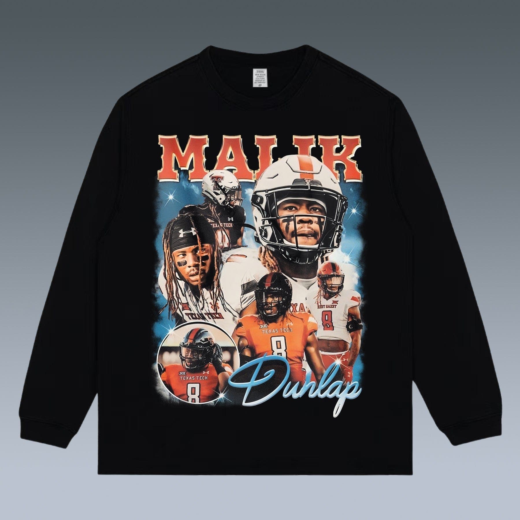 VINTAGE LONG SLEEVE TEE | MALIK DUNLAP