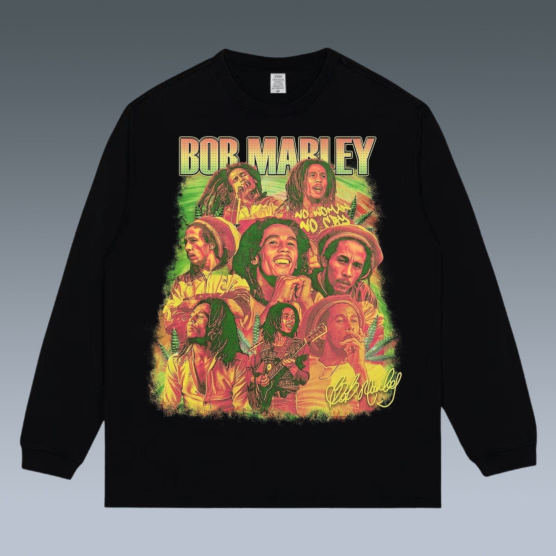 VINTAGE LONG SLEEVE TEE | BOB MARLEY