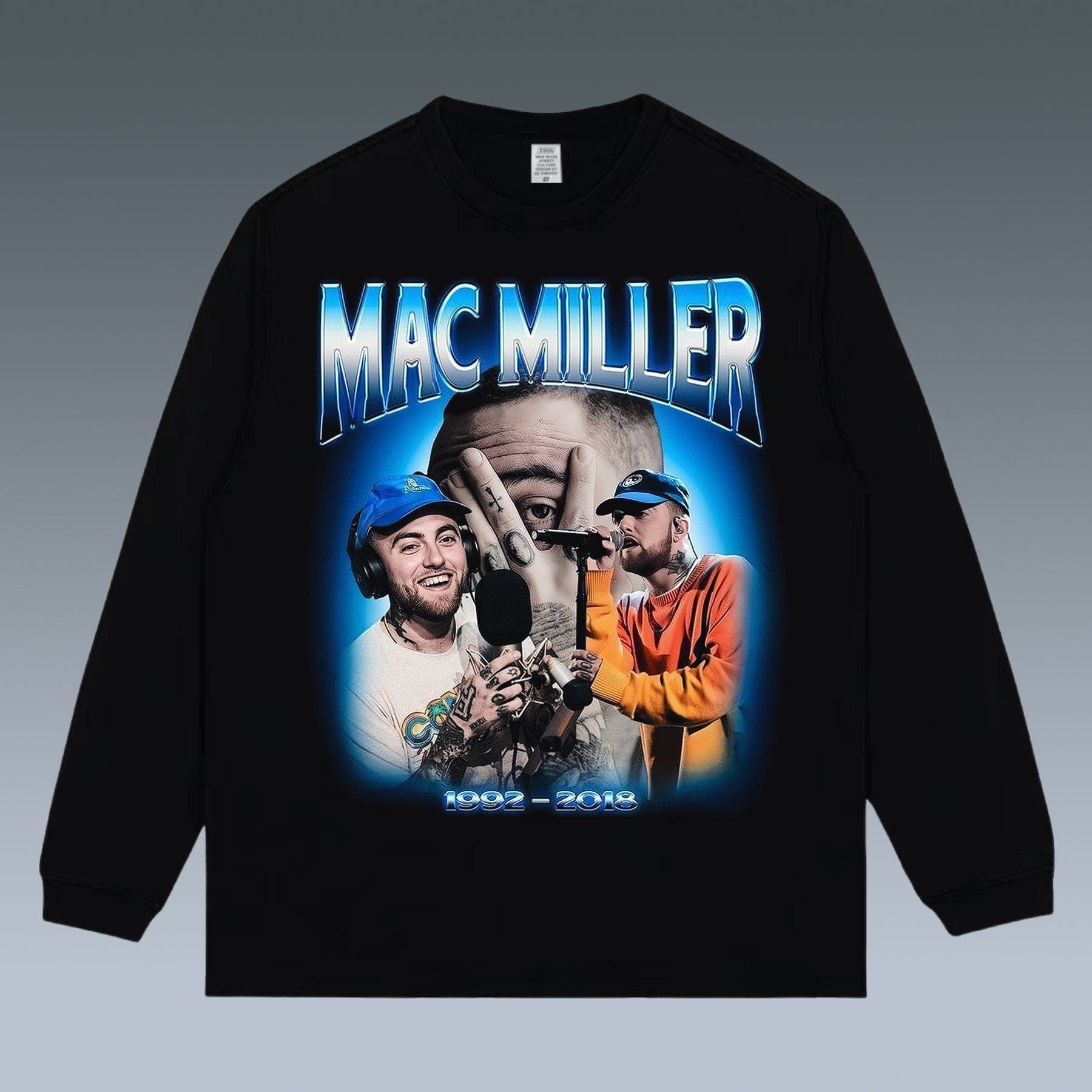 VINTAGE LONG SLEEVE TEE | MAC MILLER