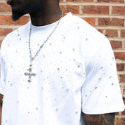 VINTAGE TEE |  LUXE RHINESTONE TEE