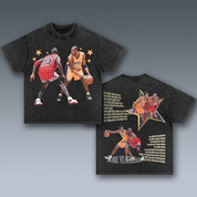 VINTAGE TEE |  KOBE VS JORDAN- 24VS23