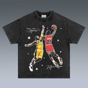 VINTAGE TEE | JORDAN OVER KOBE