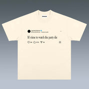 VINTAGE TEE | WATCH THE PARTY DIE-KENDRICK LAMAR 9.28
