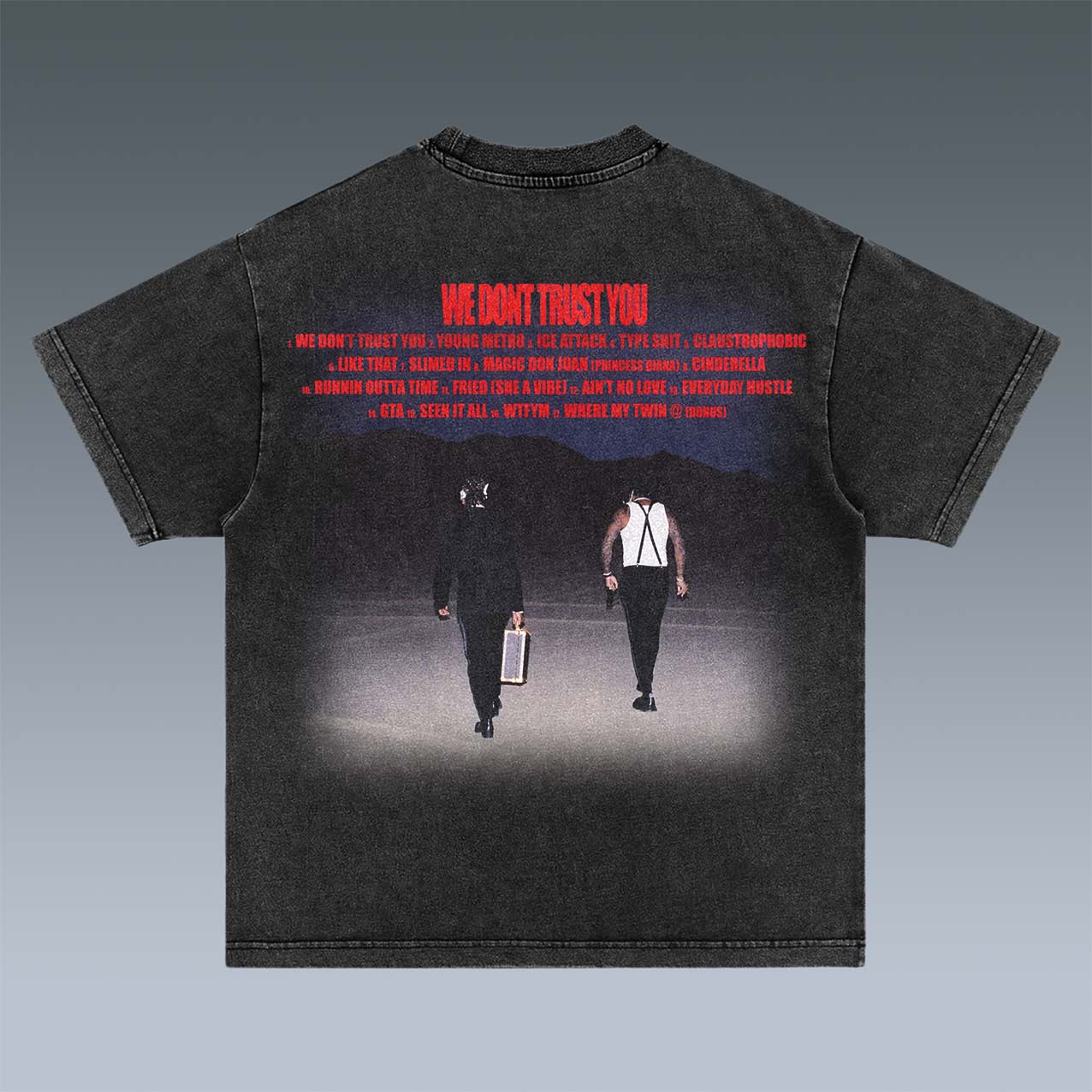 VINTAGE TEE | WE STILL DON¡¯T TRUST YOU-FUTURE