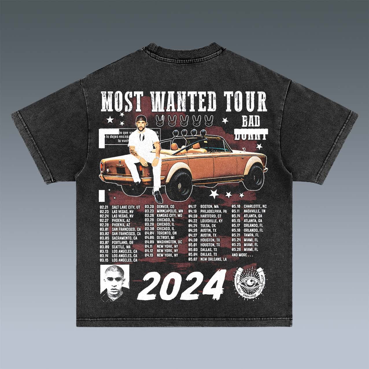 VINTAGE TEE | BAD BUNNY