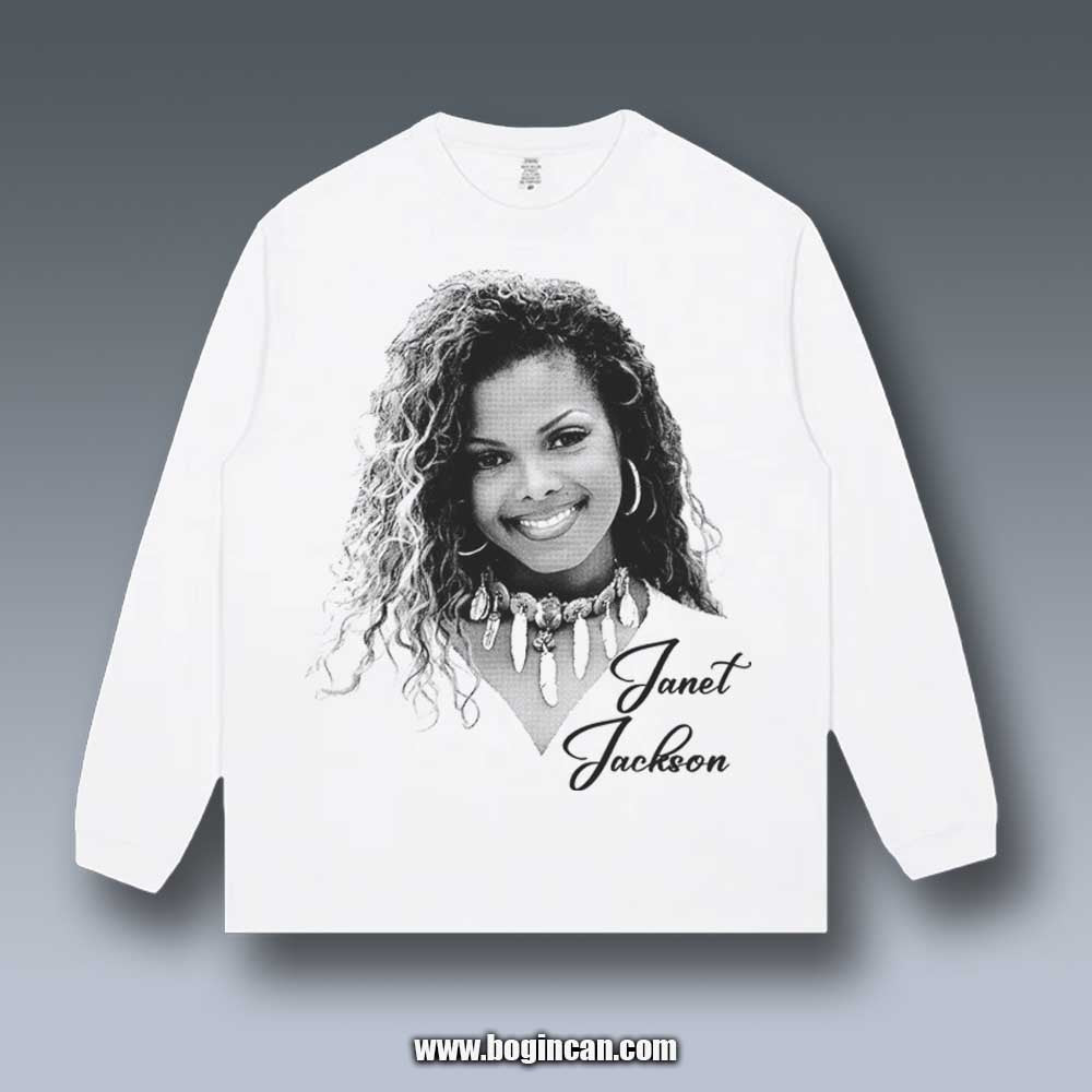 VINTAGE LONG SLEEVE TEE | JANET JACKSON 4.6