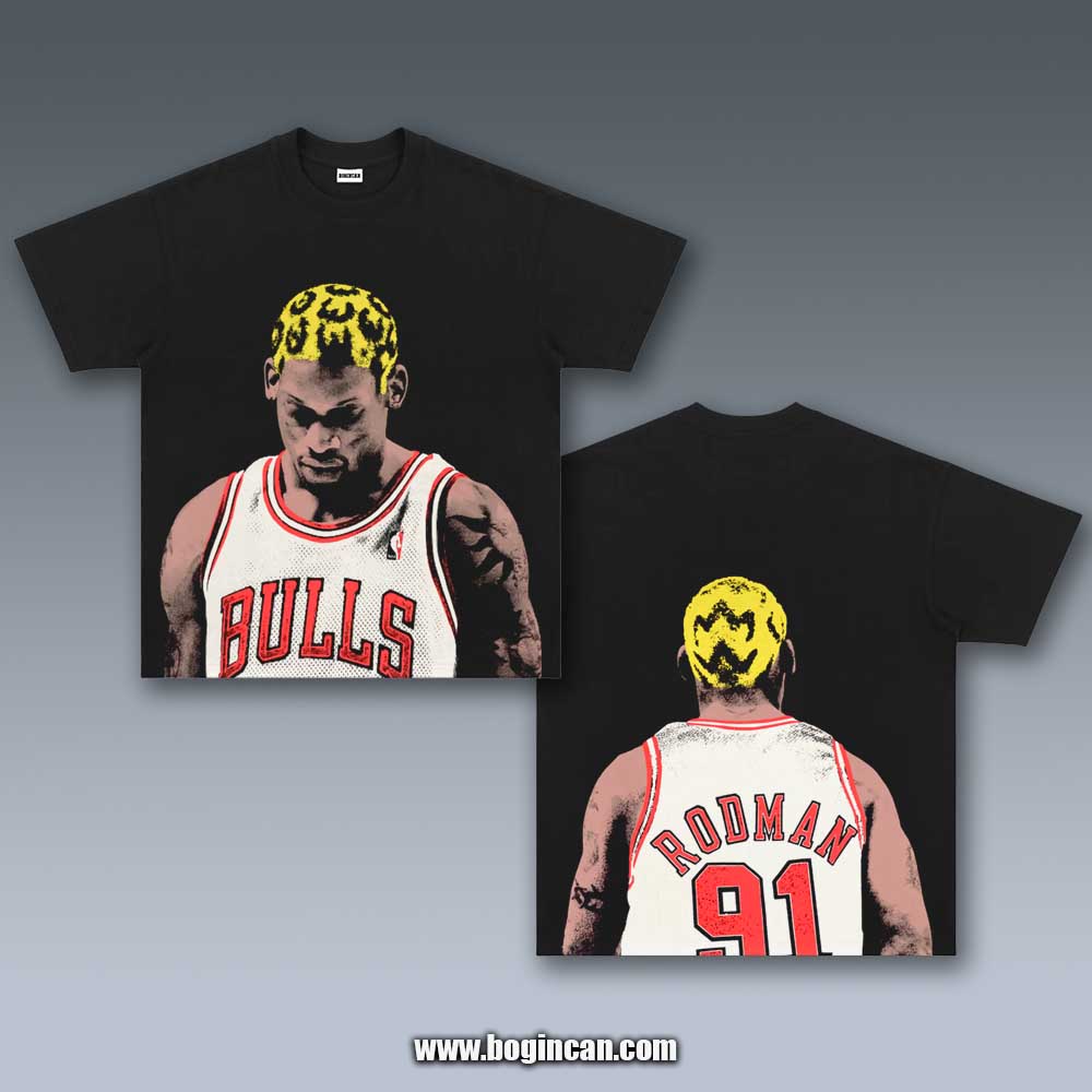 VINTAGE TEE | DENNIS RODMAN 10.24.4