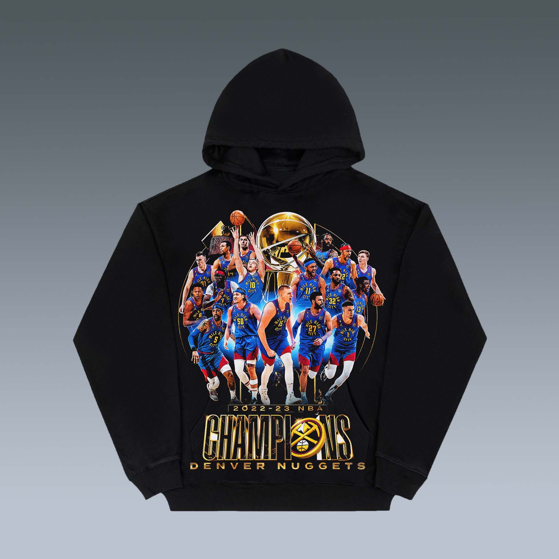 VINTAGE HOODIES | NIKOLA JOKIC& DENVER NUGGETS