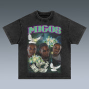 VINTAGE TEE |  TAKEOFF& MIGOS