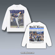 VINTAGE LONG SLEEVE TEE | DODGERS YAMAMOTO 11.3