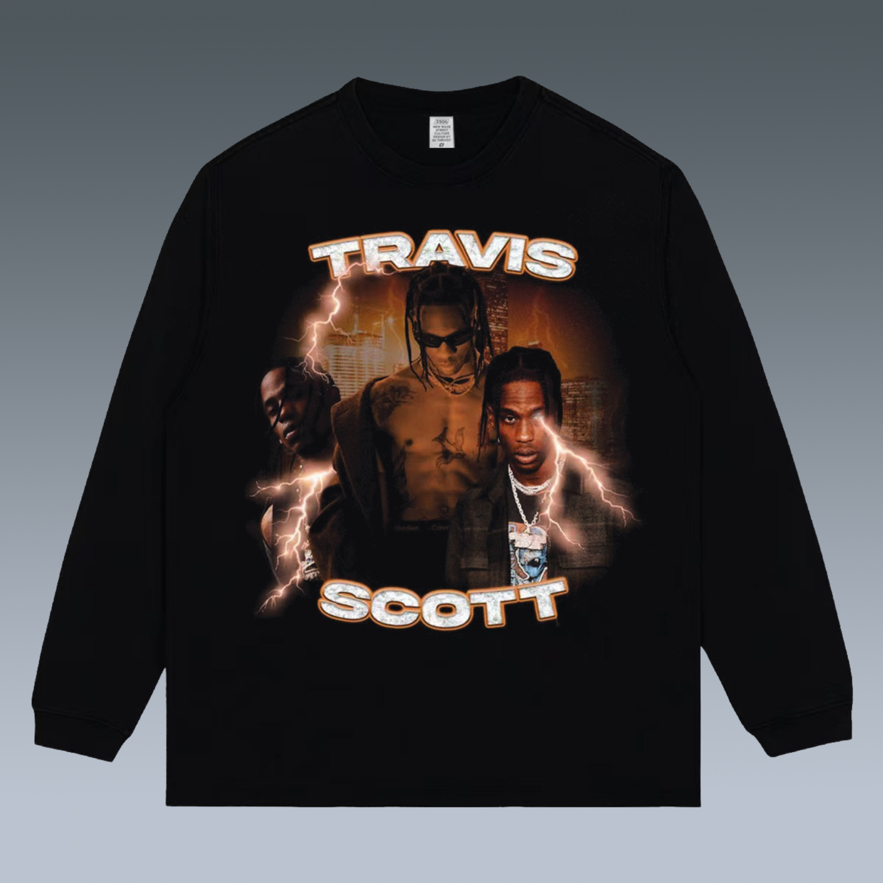 VINTAGE LONG SLEEVE TEE | TRAVIS SCOTT
