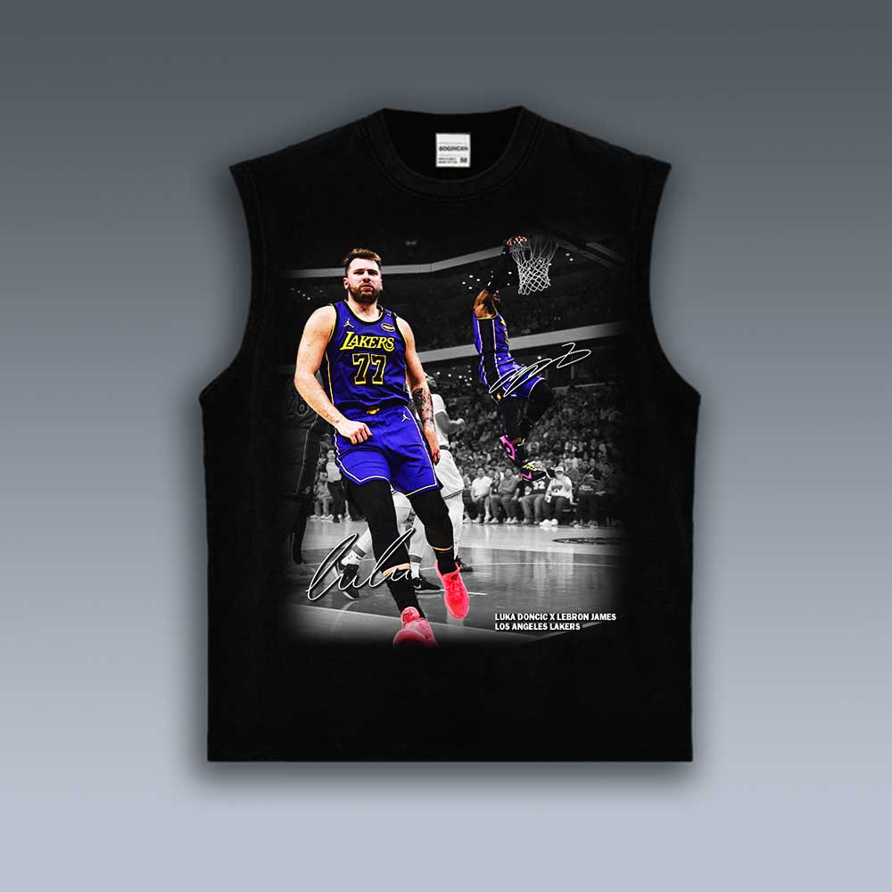 VINTAGE TANK TOP | LUKA DONCIC AND LEBRON JAMES 4.2