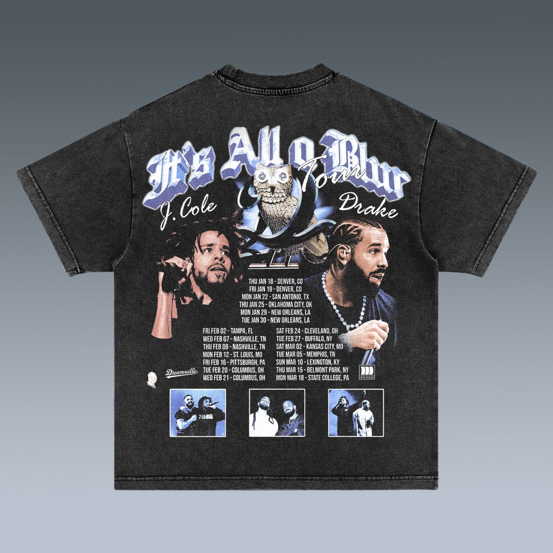 VINTAGE TEE | DRAKE & J COLE