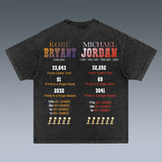 VINTAGE TEE | KOBE VS MICHAEL JORDAN FADEAWAY