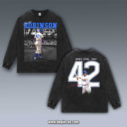 VINTAGE LONG SLEEVE TEE | JACKIE ROBINSON
