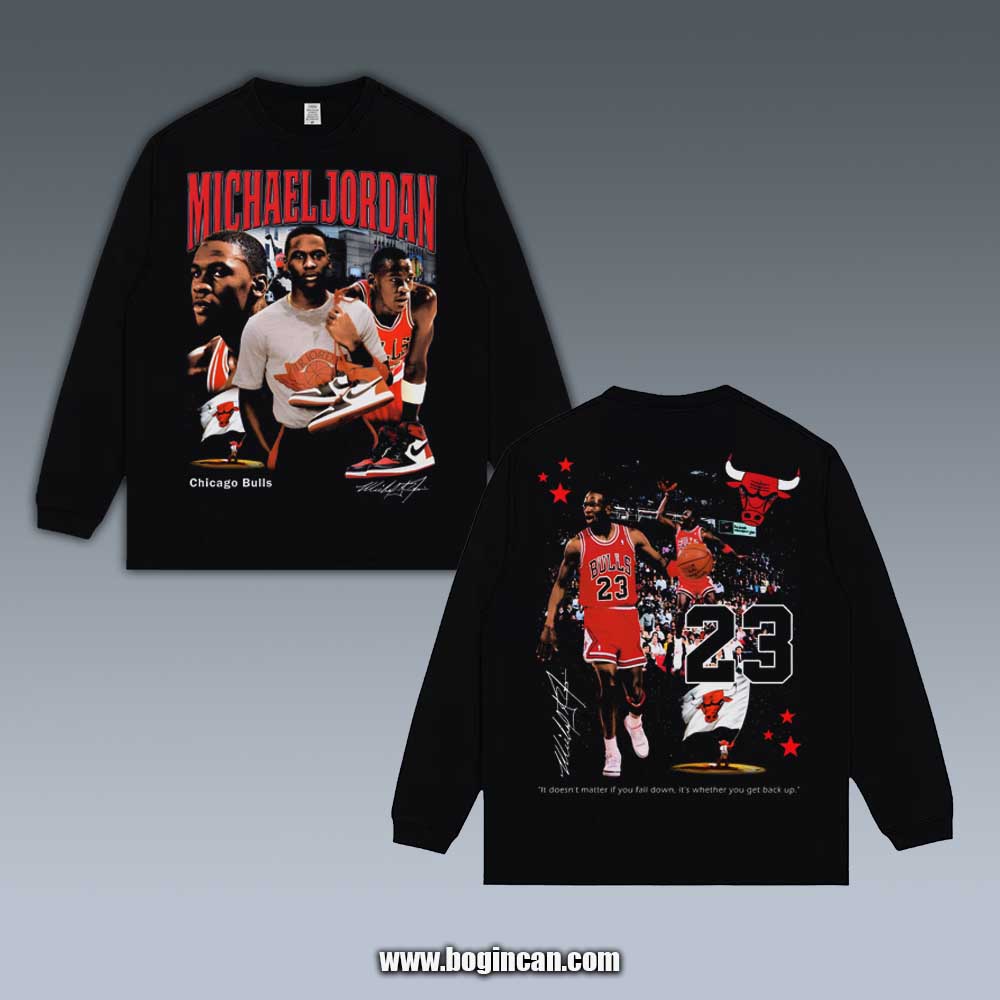 VINTAGE LONG SLEEVE TEE | MICHAEL JORDAN V6.10