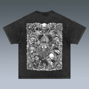 VINTAGE TEE |  ATTACK ON TITAN & GIVE YOUR HEARTS