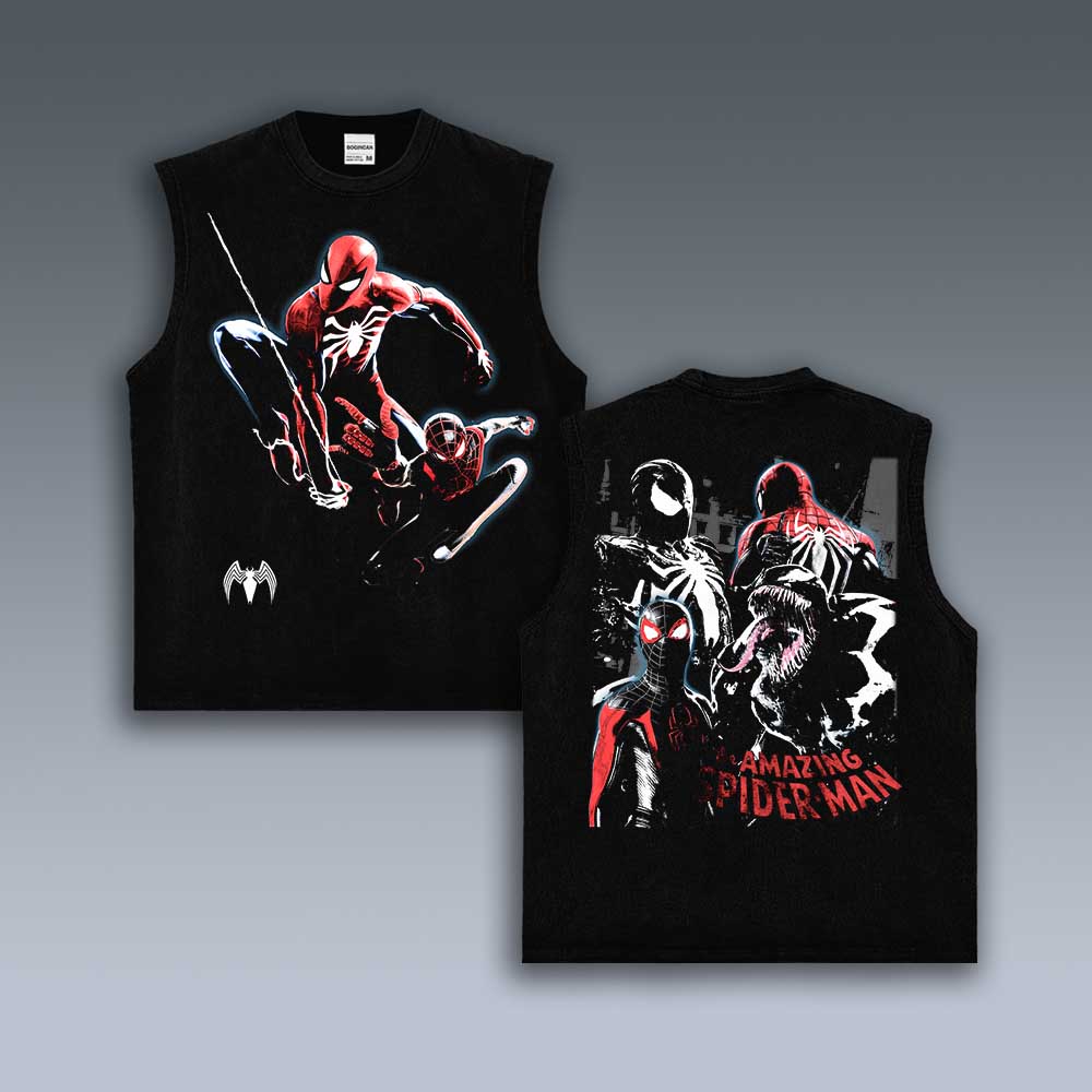 VINTAGE TANK TOP | SPIDER MAN