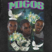 VINTAGE LONG SLEEVE TEE | TAKEOFF& MIGOS