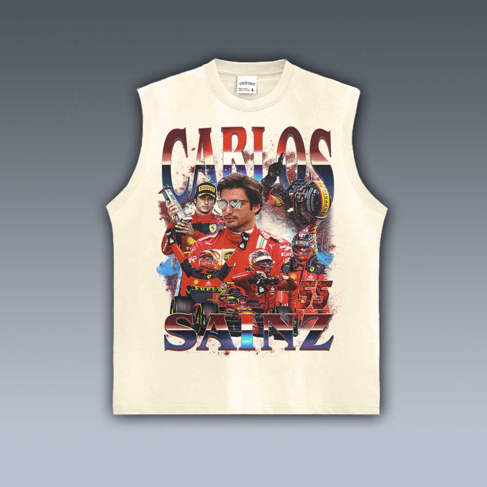 VINTAGE TANK TOP | CARLOS SAINZ FERRARI 10.6