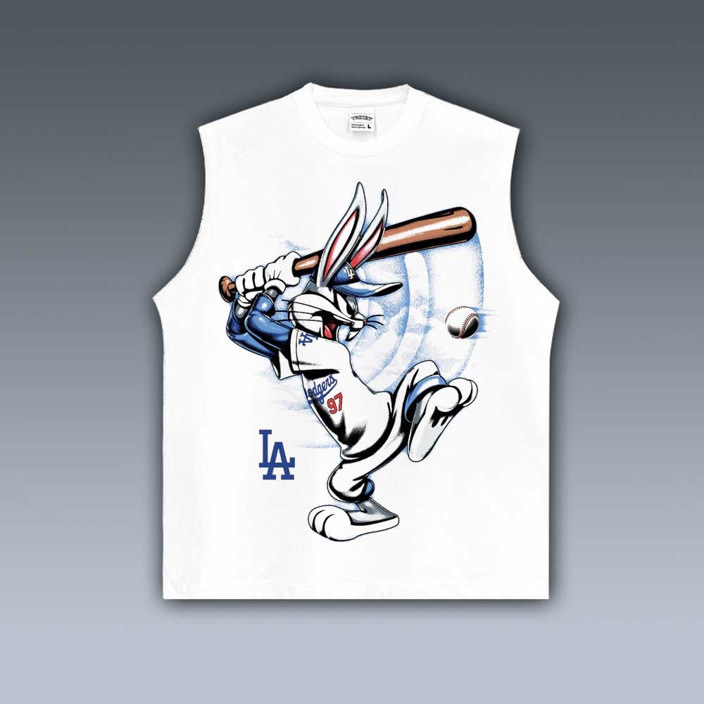 VINTAGE TANK TOP | DODGERS BUGS BUNNY 3.19
