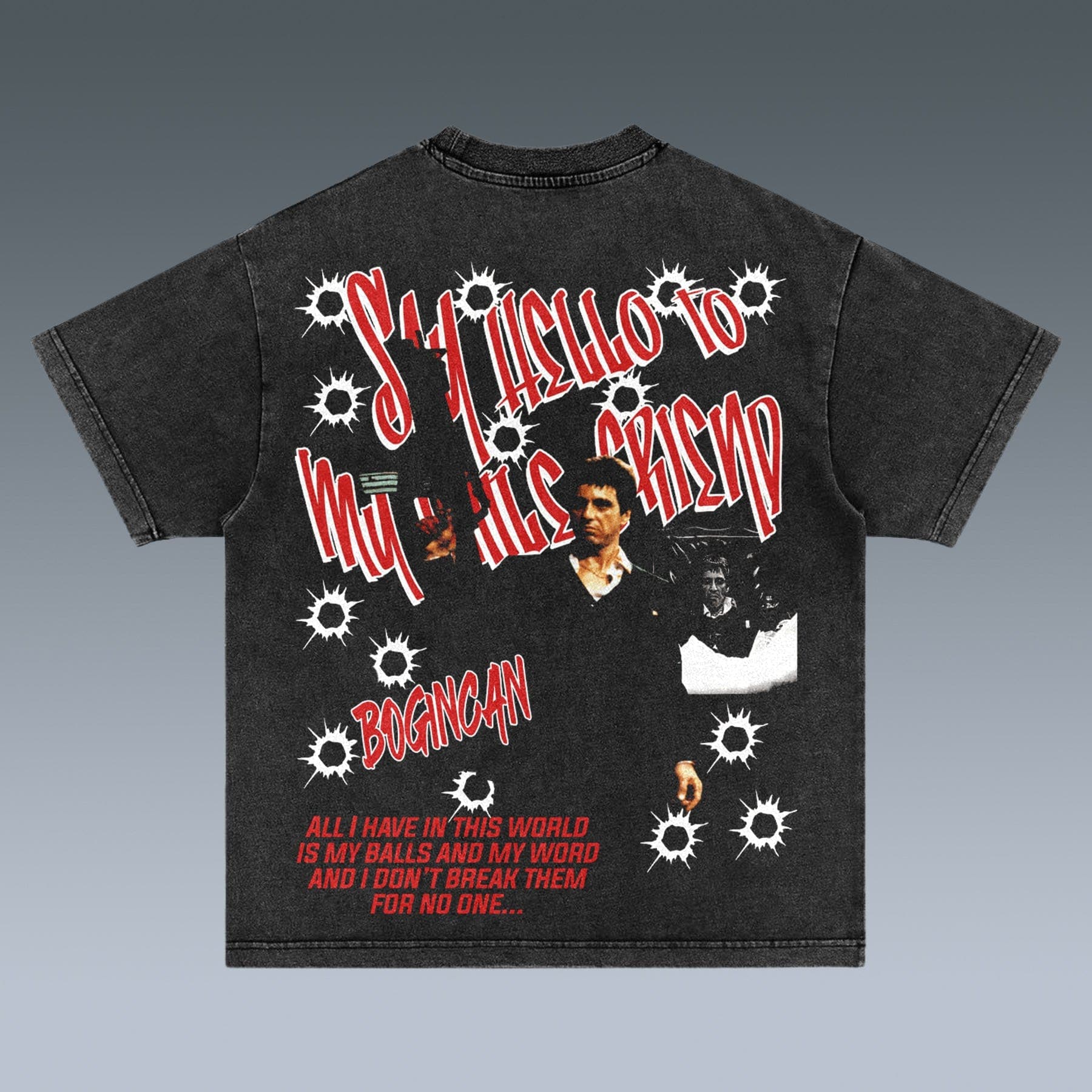 VINTAGE TEE | TONY MONTANA