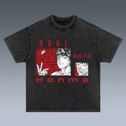 VINTAGE TEE |  BAKI HANMA