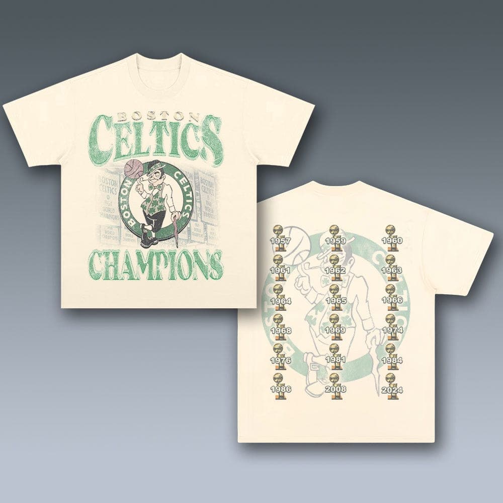 VINTAGE TEE | CELTICS- JAYLEN BROWN - JAYSON TATUM 6.18-2