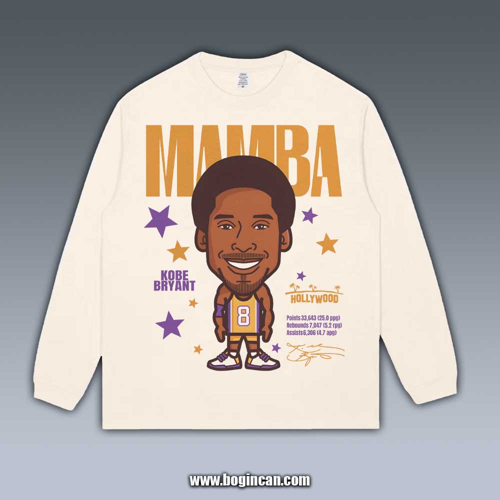 VINTAGE LONG SLEEVE TEE | KOBE CARTOON