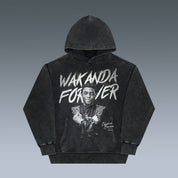 VINTAGE HOODIES | WAKANDA FOREVER -BLACK PANTHER