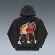 VINTAGE HOODIES | KOBE VS MICHAEL JORDAN