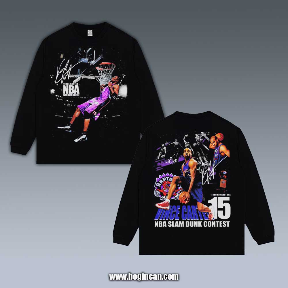 VINTAGE LONG SLEEVE TEE | VINCE CARTER 6.12