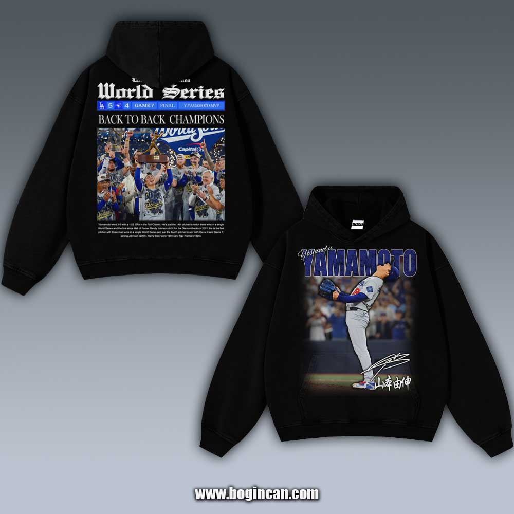 VINTAGE HOODIES | DODGERS YAMAMOTO 11.3