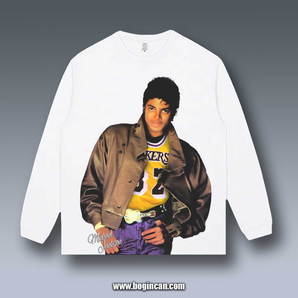 VINTAGE LONG SLEEVE TEE | MICHAEL JACKSON V4.14