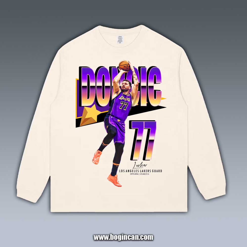 VINTAGE LONG SLEEVE TEE | LUKA DONCIC 6.14.3