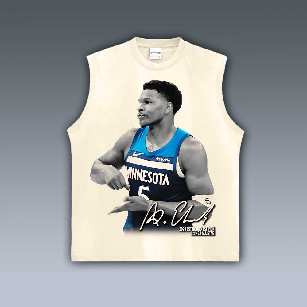 VINTAGE TANK TOP | ANTHONY EDWARDS V4.30