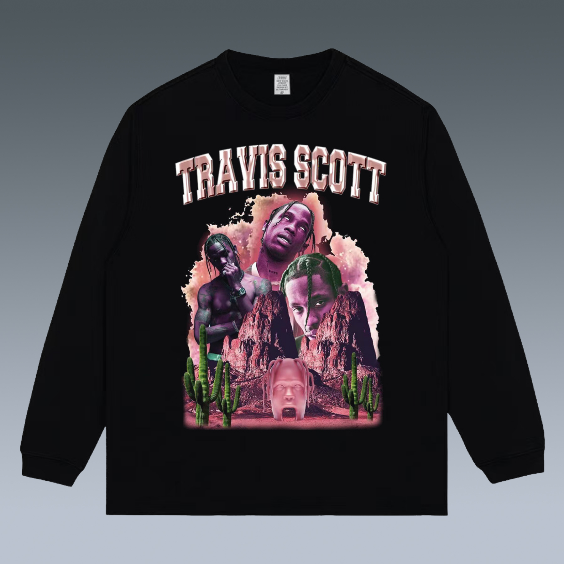 VINTAGE LONG SLEEVE TEE | TRAVIS SCOTT