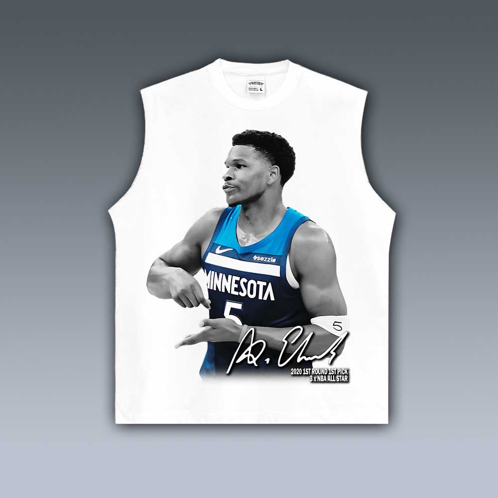 VINTAGE TANK TOP | ANTHONY EDWARDS V4.30