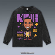 VINTAGE LONG SLEEVE TEE | LEBRON JAMES V5.12