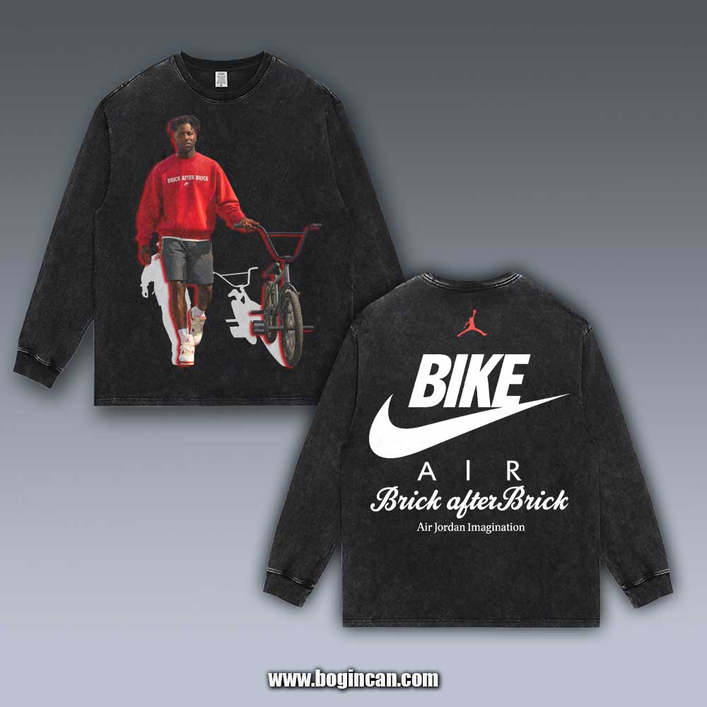 VINTAGE LONG SLEEVE TEE | BRICK AFTER BRICK V5.25