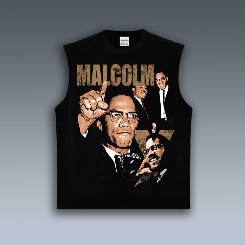 VINTAGE TANK TOP | MALCOLM X 3.13