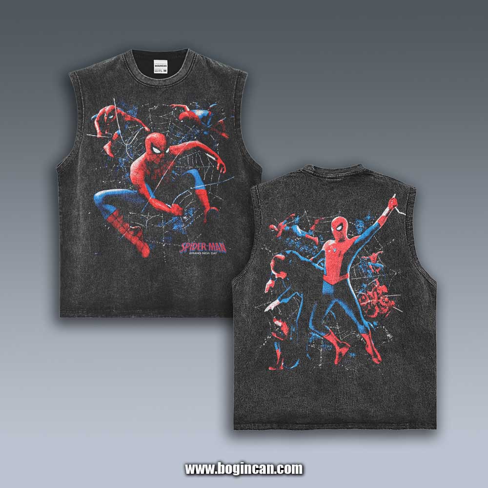 VINTAGE TANK TOP | SPIDERMAN BRAND NEW DAY 7.4