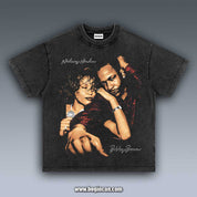 VINTAGE TEE | WHITNEY HOUSTON BOBBY BROWN