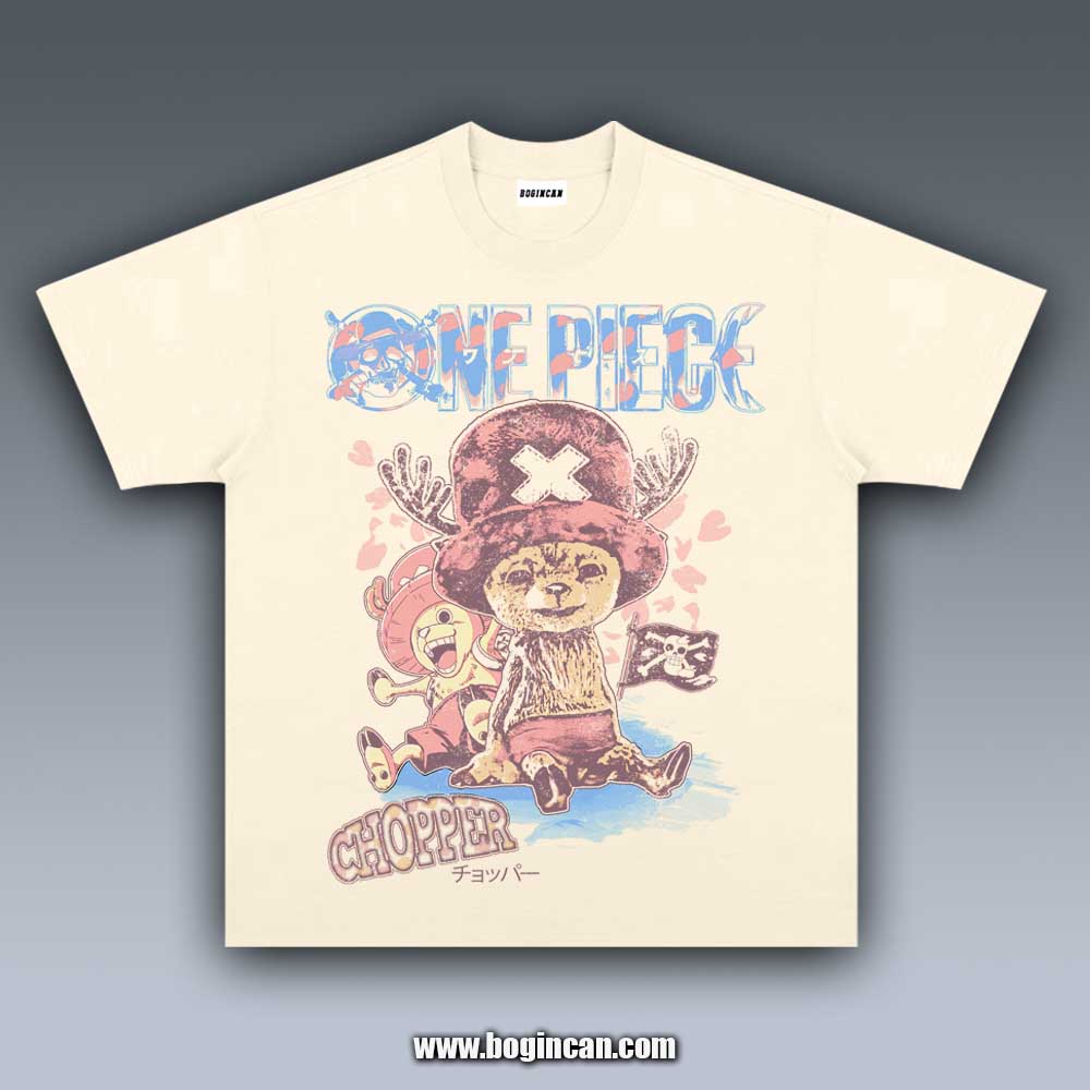 VINTAGE TEE | ONE PIECE CHOPPER 4.4