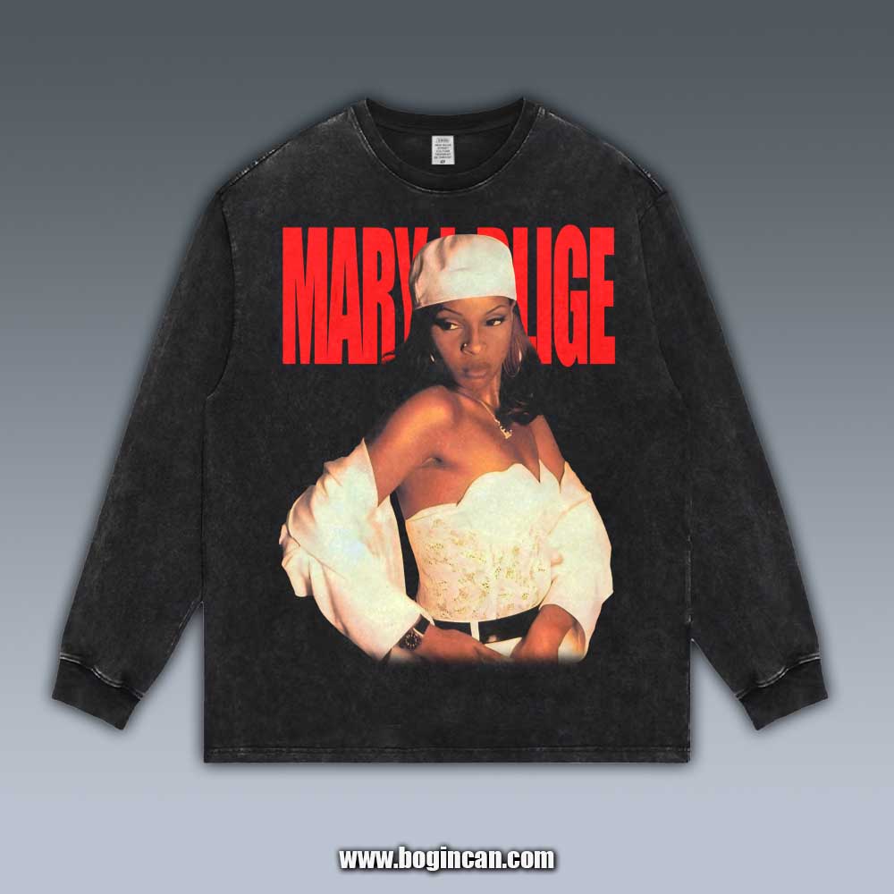 VINTAGE LONG SLEEVE TEE | MARY J. BLIGE